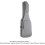 Guitar Gig Bag Electric Guitar Case Backpack With Front Pockets Gray 2