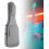 Guitar Gig Bag Electric Guitar Case Backpack With Front Pockets Gray 4