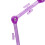 10 set di supporti modello da 6 pollici viola trasparente 10