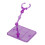 10 set di supporti modello da 6 pollici viola trasparente 9