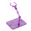 10 set di supporti modello da 6 pollici viola trasparente 13