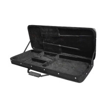 Electric Guitar Case with Shoulder Strap, Lightweight Design, Dustproof Padding, Fits Most Standard Models