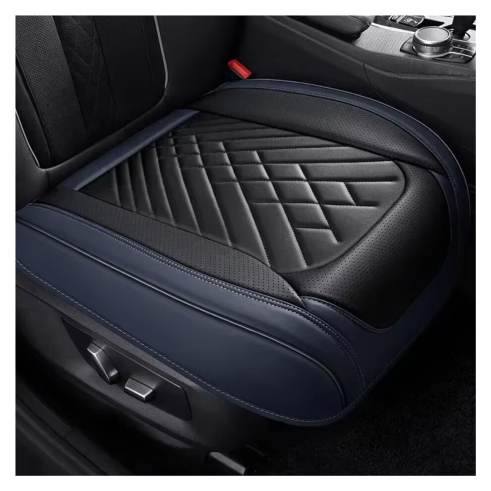 Car Seat Covers Compatible With Corolla, Camry, Rav4, Chr, Highlander, Land Cruiser, Prado - D 1 Seat Cushion Black/Blue 9016109785282