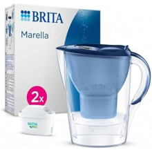 Carafefilter - BRITA - MARELLA - 2,4 Liter - 2 MAXTRA PRO-filters - Vaatwasmachinebestendig