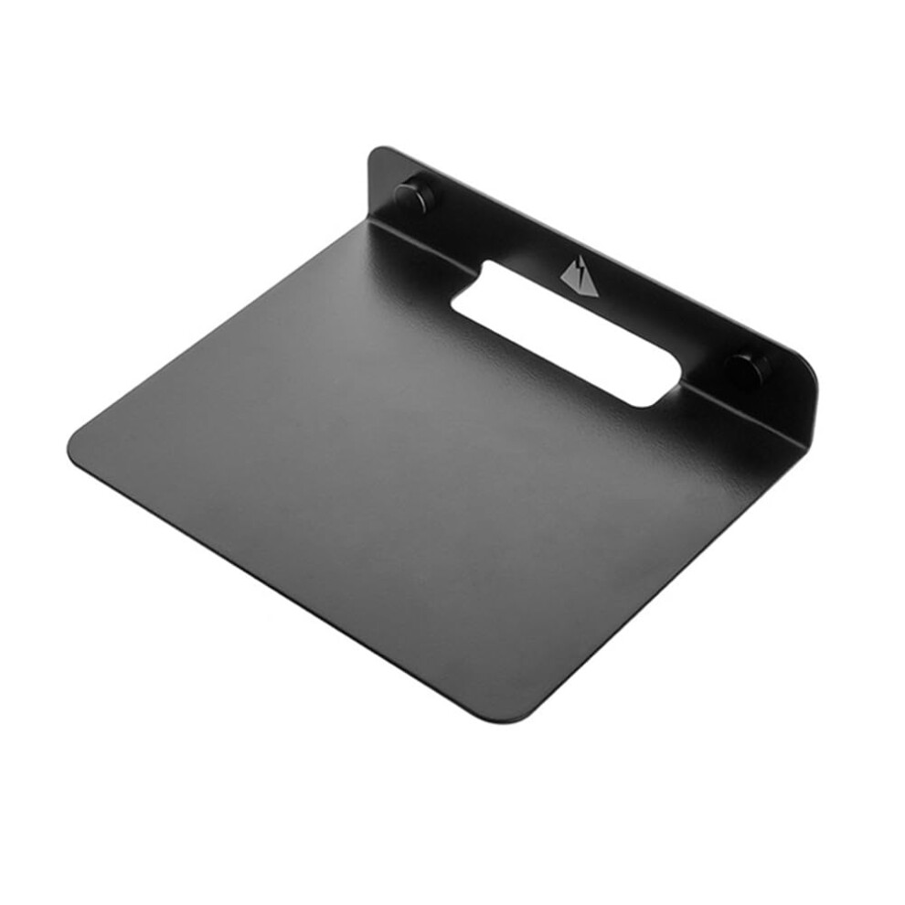 Metal Wall Shelf Speaker Bracket For Bluetooth Speakers And Mobile Phones Wall Display Stand Black 9084446857405