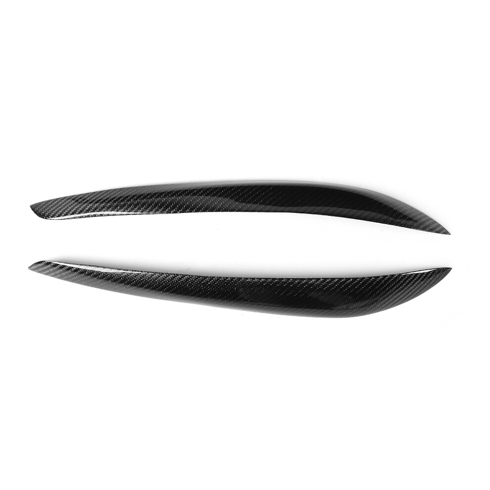 Dry Carbon Fiber Headlight Eyebrow Eyelids Fit For 8320539102474