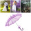Parasol de encaje 1 pieza morada 60 x 56,5 cm 1