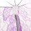 Parasol de encaje 1 pieza morada 60 x 56,5 cm 10