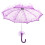Parasol de encaje 1 pieza morada 60 x 56,5 cm 12