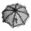 Schwarzer Spitzen-Parasol - 60 x 56,5 cm, 1 Stück 13
