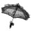 Schwarzer Spitzen-Parasol - 60 x 56,5 cm, 1 Stück 9