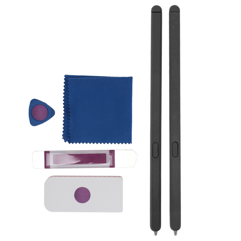 2Pcs Cell Phone Stylus Pen High Accuracy 4096 Black 8320539102832