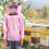 Breathable Beekeeping Suit Protective Veil Jacket Pink, Size Adjustable 1
