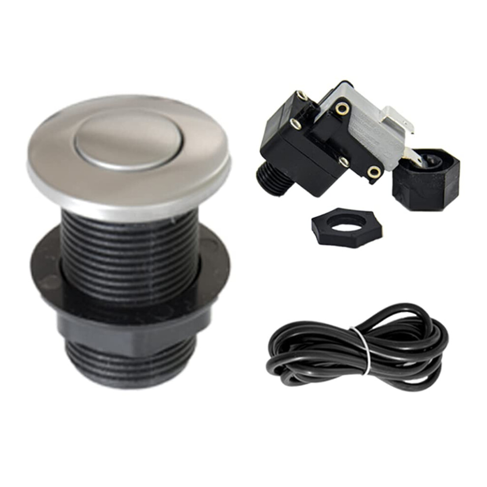Garbage Disposal Air Switch Kit For Spa Bathtub Button, Food Waste Disposer Parts, Compatible With Standard Models 9016109785770