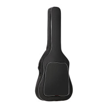 Guitar Gig Bag 41 Inch Acoustic Guitar Carrying Case, Water Resistant Lightweight Backpack with Front Pockets, Gray