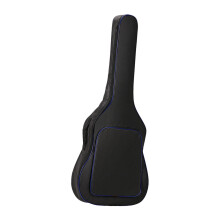 Guitar Gig Bag 41" Acoustic Guitar Case, Water Resistant, Portable with Zippered Front Pockets, Blue