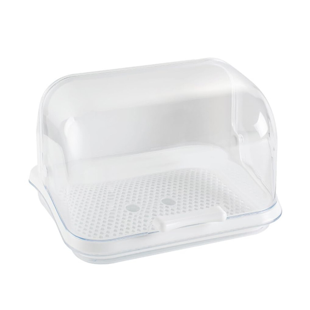Baby Bottle Drying Rack with Cover Portable Organizer for Feeding Bottles and Baby Tableware - BPA Free, Compact Design