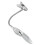 3x LR1130 lampada ingrandente con clip e collo a oca 1
