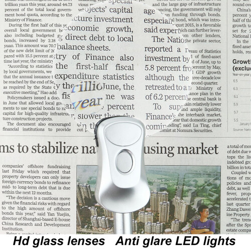 3x LR1130 lampada ingrandente con clip e collo a oca 2
