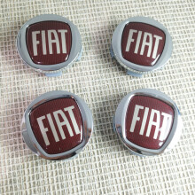 60mm Fit For Fiat Wheel,,4pcs-red-60mm