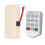 Cerradura digital codificada, armario sin llave, ABS, 4xAAA 12