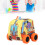 Stoff Kinder Pull-Back Auto Elefant 1-3 Jahre Spielzeug 16