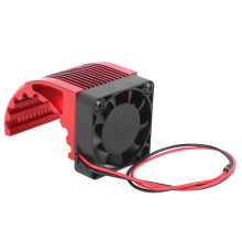 Roter Aluminium RC-Kühlkörper für 42 mm 4274 7282 1515 Motoren