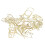 Clip per carta dorate, 100 pezzi, 20 stili 7