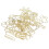 Clip per carta dorate, 100 pezzi, 20 stili 16