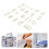 Clip per carta dorate, 100 pezzi, 20 stili 15