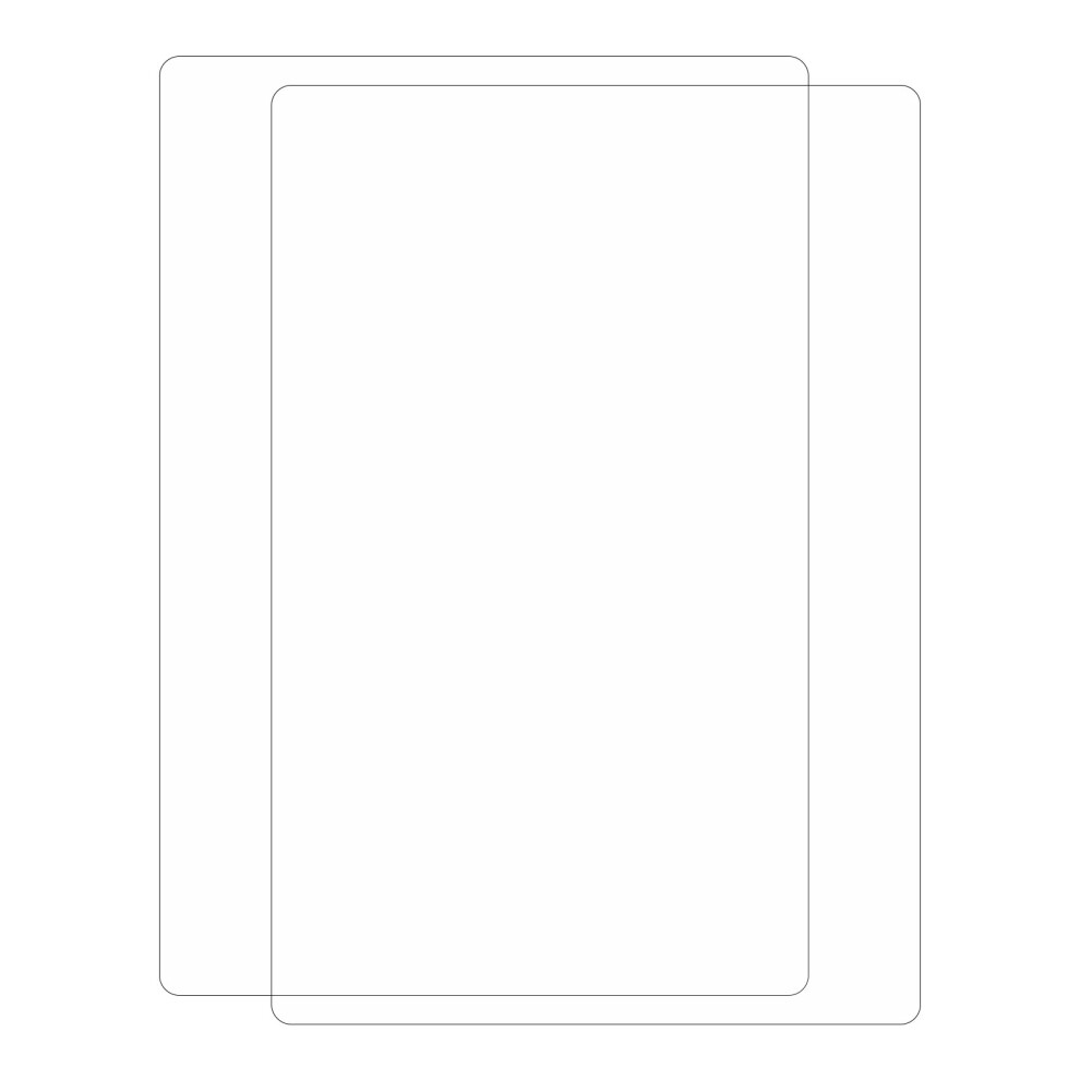 2 Pcs Tablet Screen Protector 2.5D Arc Edge 8320539103600