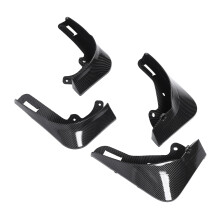 Carbon Fiber Style Mud Flaps for Tesla Model Y 2021-2024, Front & Rear