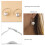 Boucles d'oreilles en perles d'alliage blanc - Taille unique, CCB 4