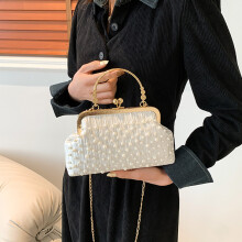 Sac à bandoulière Pearl Blanc 22 x 13,5 x 6 cm Léger