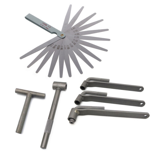Motorcycle Engine Valves Screw Adjusting Spanner Tool Feelers
