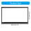 Computer Screen Bezel Adhesive Decals for Notebook Single Webcam 3