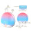 Multifunctional Wake Up Light Alarm Clock With Simulated 7