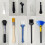 Home Essential 10Piece Soft Bristles Brush Set Dust Removal for 4