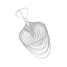 Multilayer Tassels Chest Chain Fashionable Body Accessory Party