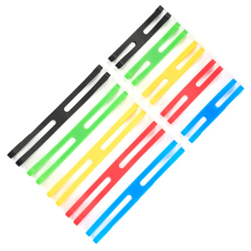 10Pcs Elastic H Bands Strap for Book Binding, Art Projects &