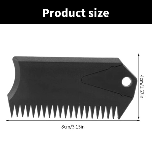 4Pcs Surfboard Wax Comb NonSlip Wax Scraping Comb Remover 2