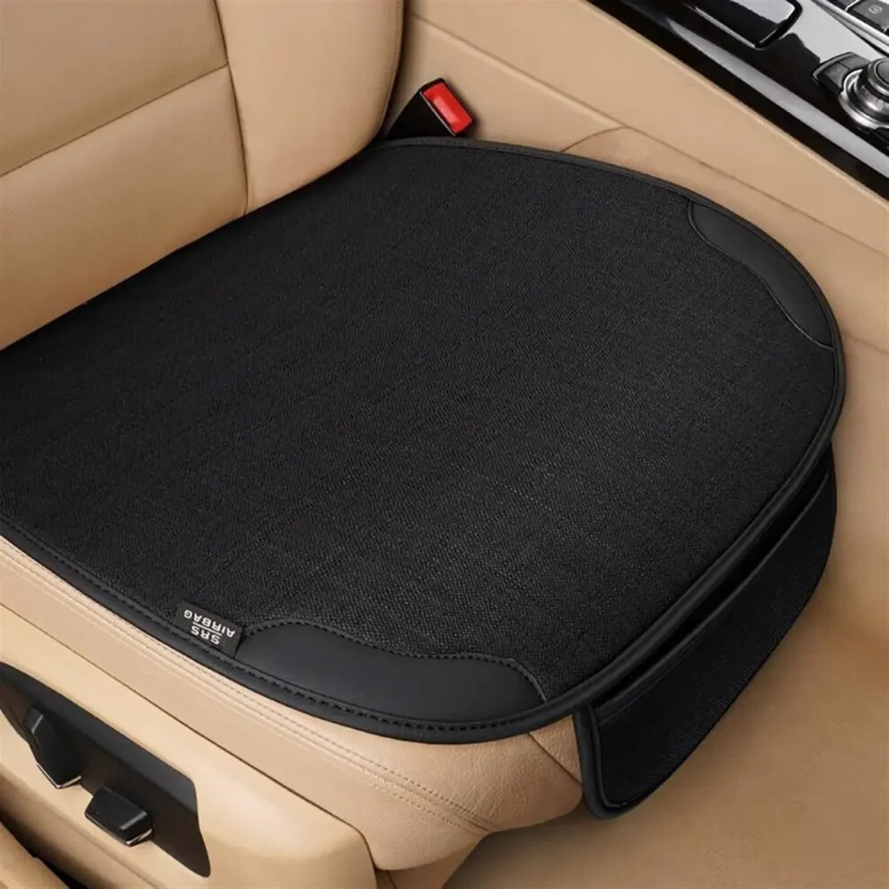 Universal Car Seat Cover Breathable Cushion For All Seasons, Interior Protection Pads, Durable Auto Accessory Black 6038364319920