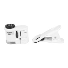 Small Magnifying Microscope Attachment Handheld Microscope for