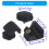 2Pcs Nylon Helmets Visors Clips Replacement Football Helmets 3