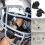 2Pcs Nylon Helmets Visors Clips Replacement Football Helmets 7