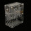Mini ITX Case 4.3L Clear Acrylic Panel 360 Degree 10