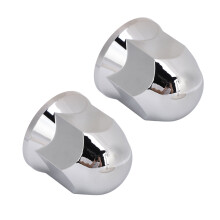 33mm Chrome Lug Nut Covers 20Pcs for Trucks & Trailers