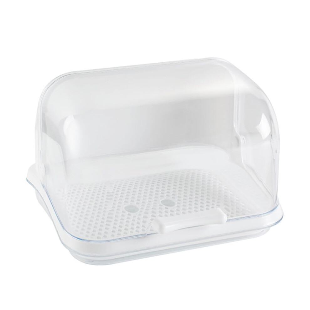 Baby Bottle Drying Rack with Cover Portable Organizer for Feeding Bottles, Compact Storage Box for Baby Tableware