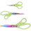 Office Scissors, Sewing Scissors, Left Handed Scissors, Titanium Scissors, Professional Super Sharp, Soft and Comfortable Handle, Multi-Purpose, Green 1