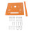 Precision Circular Saw Guide Base Plate 28x25cm with Clear Scales 2